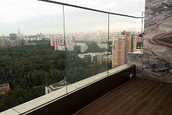 Цельностеклянные ограждения для крыш в Алматы. Готовые проекты ПерилаГлавСнаб - фото 11