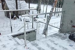 Ограждение входных групп в Алматы. Готовые проекты ПерилаГлавСнаб - фото 6