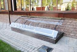 Козырьки и навесы на металлокаркасе в Алматы. Готовые проекты ПерилаГлавСнаб - фото 5