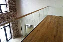 Цельностеклянные ограждения на несущем стекле в Алматы. Готовые проекты ПерилаГлавСнаб - фото 26