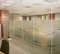 Стеклянные перегородки в офис, частично матированные в Алматы. Готовые проекты ПерилаГлавСнаб - фото 1