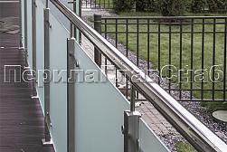 Стеклянные перила для балконов в Алматы. Готовые проекты ПерилаГлавСнаб - фото 37