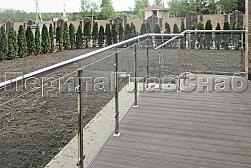 Ограждения для террас в Алматы. Готовые проекты ПерилаГлавСнаб - фото 24