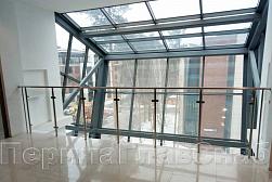Стеклянные ограждения для торговых  и бизнес центров в Алматы. Готовые проекты ПерилаГлавСнаб - фото 10