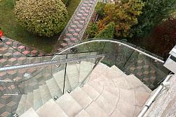 Стеклянные ограждения для улицы в Алматы. Готовые проекты ПерилаГлавСнаб - фото 1