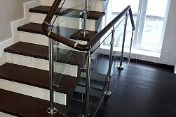 Перила и ограждения из нержавейки и дерева в Алматы. Готовые проекты ПерилаГлавСнаб - фото 18