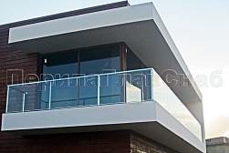 Стеклянные ограждения для улицы в Алматы. Готовые проекты ПерилаГлавСнаб - фото 12