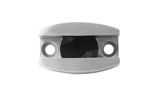 Направляющая для стеклянной двери, нержавеющая сталь AISI 304, шлифованная t834 SSS 4