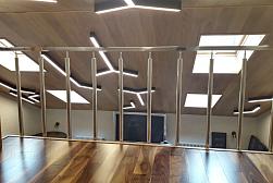 Ограждения и перила без ригелей из нержавеющей стали (без заполнения) в Алматы. Готовые проекты ПерилаГлавСнаб - фото 13