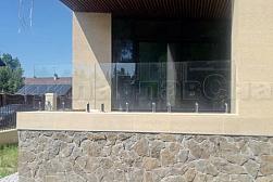 Стеклянные перила для балконов в Алматы. Готовые проекты ПерилаГлавСнаб - фото 4