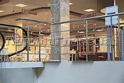 Ограждения из нержавеющей стали с тремя ригелями в Алматы. Готовые проекты ПерилаГлавСнаб - фото 4