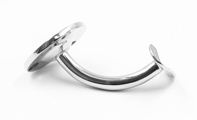 Пристенок литой под Ø50.8 мм, полированный (AISI 304) k234 4