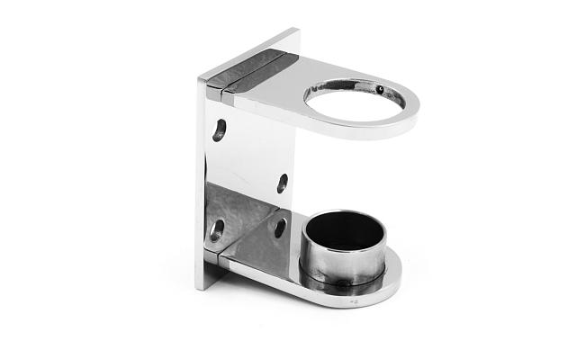 Боковой крепеж С-пластина стакан для Ø38.1 мм, (AISI 201) k339-3 5