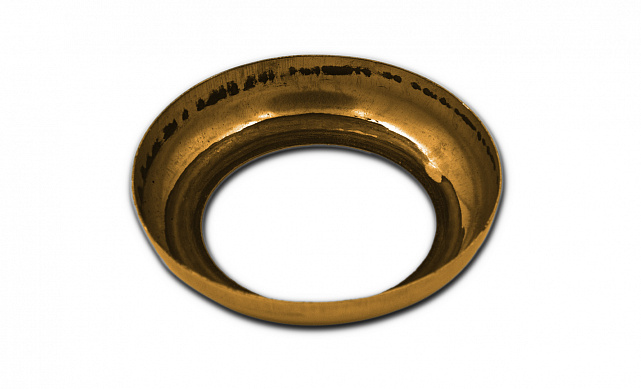 Низ стойки малый Ø38.1 мм, S=0.4 мм, Ø60 мм, полированный, золото k015-88 3 Низ стойки малый Ø38.1 мм, S=0.4 мм, Ø60 мм, полированный, золото k015-88 3