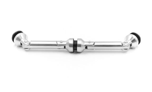 Крепление на три стекла 10-12 мм, штанга 82 мм, без зенковки tt204-82A SSS 7