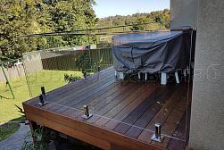 Стеклянные перила для балконов в Алматы. Готовые проекты ПерилаГлавСнаб - фото 17