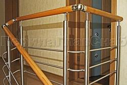 Ограждения из нержавеющей стали с тремя ригелями в Алматы. Готовые проекты ПерилаГлавСнаб - фото 11