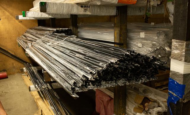 П-образный профиль 19x13, L=2200, алюминий ,черный, уценка t756 BL-У 4