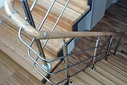 Перила и ограждения из нержавейки и дерева в Алматы. Готовые проекты ПерилаГлавСнаб - фото 6