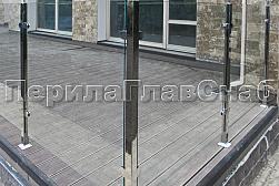 Перила и ограждения для террас в Алматы. Готовые проекты ПерилаГлавСнаб - фото 21