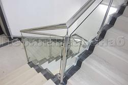 Ограждения из нержавейки со стеклом в Алматы. Готовые проекты ПерилаГлавСнаб - фото 18