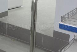 Ограждения и перила без ригелей из нержавеющей стали (без заполнения) в Алматы. Готовые проекты ПерилаГлавСнаб - фото 2