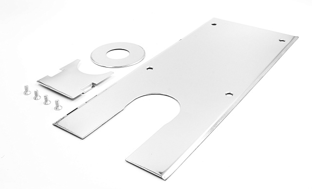 Крышка к доводчику t186, полированная нерж. сталь 1.2 мм t186-2k PSS 3