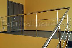 Ограждения из нержавеющей стали с тремя ригелями в Алматы. Готовые проекты ПерилаГлавСнаб - фото 17