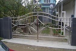 Нержавеющие калитки с вертикальным заполнением в Алматы. Готовые проекты ПерилаГлавСнаб - фото 4