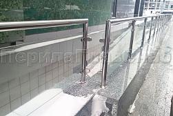 Стеклянные ограждения для улицы в Алматы. Готовые проекты ПерилаГлавСнаб - фото 6