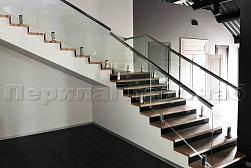 Цельностеклянные ограждения на несущем стекле в Алматы. Готовые проекты ПерилаГлавСнаб - фото 5