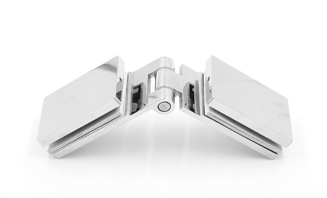 Душевая петля стекло-стекло, нержавеющая сталь AISI 304, полированная t321 PSS 6