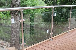 Ограждения для террас в Алматы. Готовые проекты ПерилаГлавСнаб - фото 7