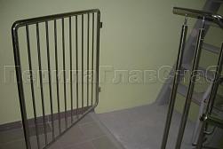 Нержавеющие калитки с вертикальным заполнением в Алматы. Готовые проекты ПерилаГлавСнаб - фото 3