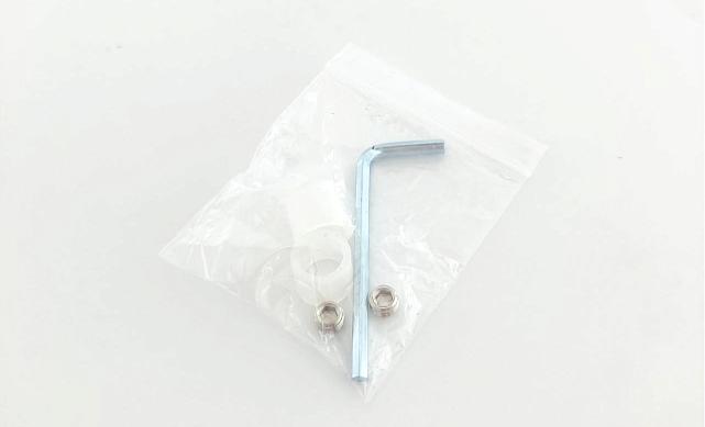 Ручка для стеклянной двери рейлинг двухсторонняя для стекла 8-12 мм, 25x275x450 мм, шлифованная t633-450 SSS 3