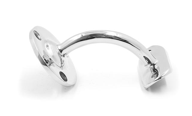 Пристенок литой  под Ø38.1 мм, полированный, (AISI 304) k234-4 3