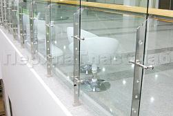 Стеклянные перила для атриумов в Алматы. Готовые проекты ПерилаГлавСнаб - фото 17