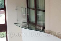 Стеклянные перила для балконов в Алматы. Готовые проекты ПерилаГлавСнаб - фото 18