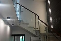 Ограждения маршевых лестниц и площадок в Алматы. Готовые проекты ПерилаГлавСнаб - фото 1