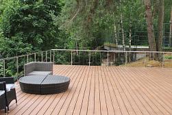 Ограждения для террас в Алматы. Готовые проекты ПерилаГлавСнаб - фото 6