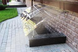 Козырьки и навесы на металлокаркасе в Алматы. Готовые проекты ПерилаГлавСнаб - фото 6