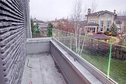 Стеклянные перила для балконов в Алматы. Готовые проекты ПерилаГлавСнаб - фото 21