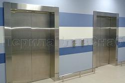 Облицовка лифтовых порталов из нержавеющей стали в Алматы. Готовые проекты ПерилаГлавСнаб - фото 1