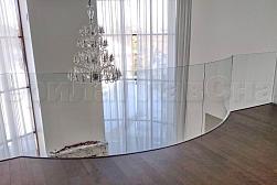 Цельностеклянные ограждения на несущем стекле в Алматы. Готовые проекты ПерилаГлавСнаб - фото 9