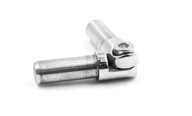 Поворот ригеля Ø12х1 мм, с двумя установочными штифтами (AISI 304) k357 5