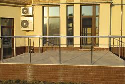 Ограждения и перила без ригелей из нержавеющей стали (без заполнения) в Алматы. Готовые проекты ПерилаГлавСнаб - фото 10