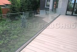 Ограждения для террас в Алматы. Готовые проекты ПерилаГлавСнаб - фото 1