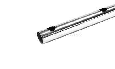Труба AISI 201 25х1х6000, с перфорацией под  Ø16, 90°, GRIT 600 831-1 купить в Алматы